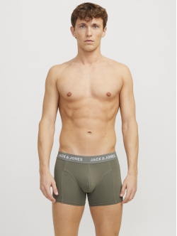 Jack & Jones 3pak underbukser i mørke nuancer til herre