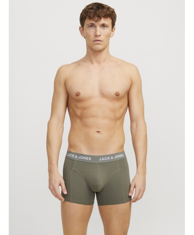 Jack & Jones 3pak underbukser i mørke nuancer til herre