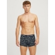 Jack & Jones 5pak underbukser i mørke nuancer med print til herre