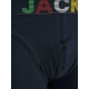 Jack & Jones 3pak underbukser i sort mønstret elastik til herre