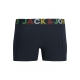 Jack & Jones 3pak underbukser i sort mønstret elastik til herre