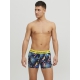 Jack & Jones 3pak underbukser i multifarvet med print til herre