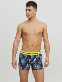 Jack & Jones 3pak underbukser i multifarvet med print til herre