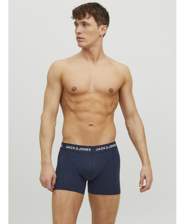 Jack & Jones 3pak underbukser i mørkeblå til herre