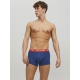 Jack & Jones 5pak underbukser i sort med farvet elastik til herre
