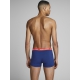 Jack & Jones 5pak underbukser i sort med farvet elastik til herre