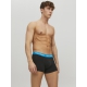 Jack & Jones 5pak underbukser i sort med farvet elastik til herre