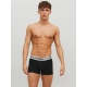 Jack & Jones 3pak underbukser/boksershorts i sort med hvid elastik til herre
