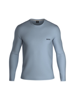 BOSS Mix&Match langærmet T-shirt i Blå til herre