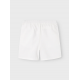 LMTD NLNHILL Hør shorts NOOS i hvid til børn