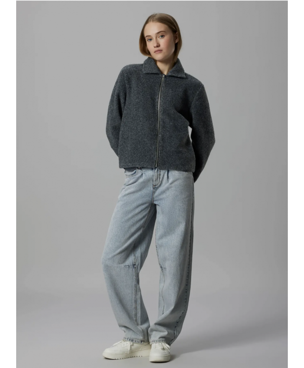 LMTD NLFBIRM NW BALLOON PANT NOOS i Lyseblå denim til piger