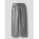LMTD NLFBETT DNM NW R Wide Pant NOOS i light grey denim til piger