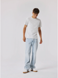LMTD NLMKIM DNM LOOSE PANT NOOS i light blue denim til drenge