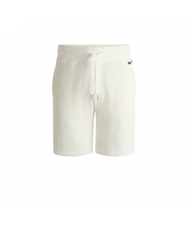 BOSS Structure Shorts i Natural farve til herre