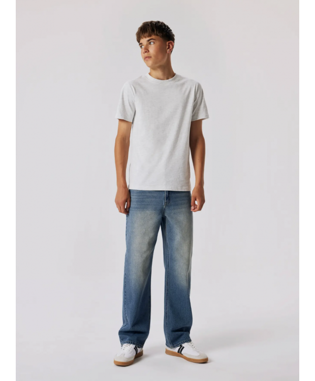 LMTD NLMKIZZA DNM LOOSE PANT NOOS I Medium blue denim til drenge