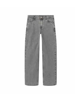 LMTD NLMKIZZA DNM LOOSE PANT NOOS i light grey denim til drenge
