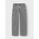 LMTD NLMKIZZA DNM LOOSE PANT NOOS i light grey denim til drenge