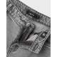 LMTD NLFKIZZA DNM LW WIDE PANT NOOS i light grey denim til piger