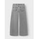 LMTD NLFKIZZA DNM LW WIDE PANT NOOS i light grey denim til piger