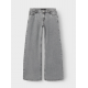 LMTD NLFKIZZA DNM LW WIDE PANT NOOS i light grey denim til piger
