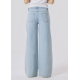 LMTD NLFKIZZA DNM LW WIDE PANT NOOS i Lyseblå denim til piger