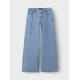 LMTD NLFKIZZA DNM LW WIDE PANT NOOS i light blue denim til piger