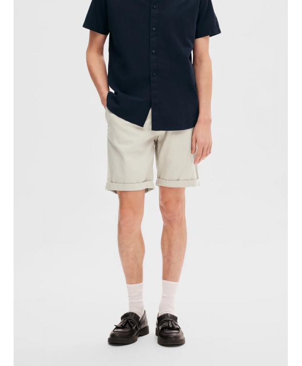 Selected Shorts i beige til herre
