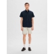 Selected Shorts i beige til herre