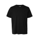 Selected O-NECK t-shirt i sort til herre