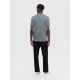 Selected O-NECK t-shirt i grå til herre