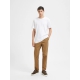 Selected O-NECK t-shirt i hvid til herre