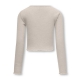 KIDS ONLY Langærmet top i beige til piger