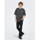 ONLY & SONS t-shirt i Grey Pinstripe til herre | Relaxed fit |