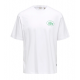 ONLY & SONS t-shirt i Bright White til herre | Relaxed fit |