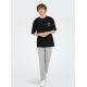 ONLY & SONS t-shirt i Black til herre med print | Relaxed fit |