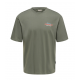 ONLY & SONS t-shirt med Chinatown Noodles print i Cator Grey til herre