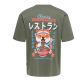 ONLY & SONS t-shirt med Chinatown Noodles print i Cator Grey til herre