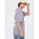 ONLY & SONS t-shirt med Lisboa print i Lavender Gray til herre