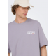 ONLY & SONS t-shirt med Lisboa print i Lavender Gray til herre