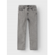LMTD NLFKIZZA DNM HW MOM PANT NOOS i lysegrå denim til piger