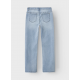 LMTD NLFTARIANNES DNM LW STRAIGHT PANT NOOS i lyseblå denim til piger
