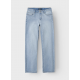 LMTD NLFTARIANNES DNM LW STRAIGHT PANT NOOS i lyseblå denim til piger