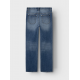LMTD NLFTARIANNES DNM LW STRAIGHT PANT NOOS i mørkeblå denim til piger