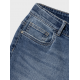 LMTD NLFTARIANNES DNM LW STRAIGHT PANT NOOS i mørkeblå denim til piger