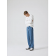 LMTD NLMTOIZZA DNM LOOSE PANT NOOS i medium blå til drenge
