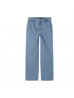 LMTD NLMTOIZZA DNM LOOSE PANT NOOS i lyseblå denim til drenge