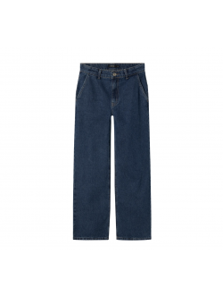 LMTD NLMTOIZZA DNM LOOSE PANT NOOS i mørkeblå denim til drenge
