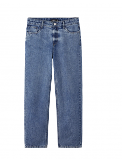 LMTD NLMNIZZA DNM DAD PANT NOOS i medium blå denim til drenge