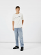 LMTD NLMNIZZA DNM DAD PANT NOOS i lyseblå denim til drenge