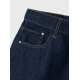 LMTD NLMNIZZA DNM DAD PANT NOOS i mørkeblå denim til drenge